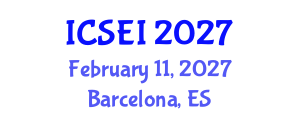 International Conference on Social Entrepreneurship and Innovation (ICSEI) February 11, 2027 - Barcelona, Spain International Conference on Social Entrepreneurship and Innovation (ICSEI) February 11, 2027 - Barcelona, Spain