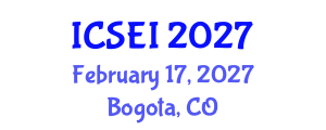International Conference on Social Entrepreneurship and Innovation (ICSEI) February 17, 2027 - Bogota, Colombia International Conference on Social Entrepreneurship and Innovation (ICSEI) February 17, 2027 - Bogota, Colombia
