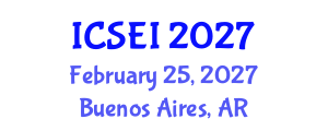 International Conference on Social Entrepreneurship and Innovation (ICSEI) February 25, 2027 - Buenos Aires, Argentina International Conference on Social Entrepreneurship and Innovation (ICSEI) February 25, 2027 - Buenos Aires, Argentina