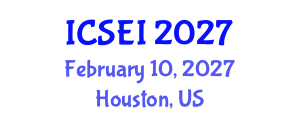 International Conference on Social Entrepreneurship and Innovation (ICSEI) February 10, 2027 - Houston, United States International Conference on Social Entrepreneurship and Innovation (ICSEI) February 10, 2027 - Houston, United States