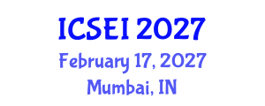International Conference on Social Entrepreneurship and Innovation (ICSEI) February 17, 2027 - Mumbai, India International Conference on Social Entrepreneurship and Innovation (ICSEI) February 17, 2027 - Mumbai, India