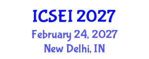 International Conference on Social Entrepreneurship and Innovation (ICSEI) February 24, 2027 - New Delhi, India International Conference on Social Entrepreneurship and Innovation (ICSEI) February 24, 2027 - New Delhi, India