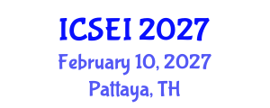 International Conference on Social Entrepreneurship and Innovation (ICSEI) February 10, 2027 - Pattaya, Thailand International Conference on Social Entrepreneurship and Innovation (ICSEI) February 10, 2027 - Pattaya, Thailand