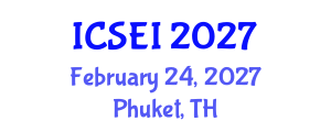 International Conference on Social Entrepreneurship and Innovation (ICSEI) February 24, 2027 - Phuket, Thailand International Conference on Social Entrepreneurship and Innovation (ICSEI) February 24, 2027 - Phuket, Thailand