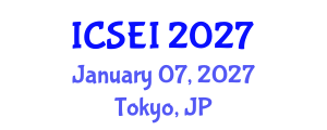 International Conference on Social Entrepreneurship and Innovation (ICSEI) January 07, 2027 - Tokyo, Japan International Conference on Social Entrepreneurship and Innovation (ICSEI) January 07, 2027 - Tokyo, Japan