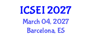 International Conference on Social Entrepreneurship and Innovation (ICSEI) March 04, 2027 - Barcelona, Spain International Conference on Social Entrepreneurship and Innovation (ICSEI) March 04, 2027 - Barcelona, Spain