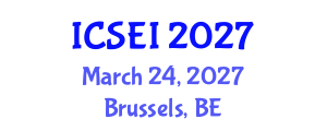 International Conference on Social Entrepreneurship and Innovation (ICSEI) March 24, 2027 - Brussels, Belgium International Conference on Social Entrepreneurship and Innovation (ICSEI) March 24, 2027 - Brussels, Belgium