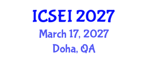 International Conference on Social Entrepreneurship and Innovation (ICSEI) March 17, 2027 - Doha, Qatar International Conference on Social Entrepreneurship and Innovation (ICSEI) March 17, 2027 - Doha, Qatar