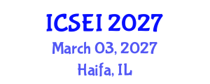 International Conference on Social Entrepreneurship and Innovation (ICSEI) March 03, 2027 - Haifa, Israel International Conference on Social Entrepreneurship and Innovation (ICSEI) March 03, 2027 - Haifa, Israel
