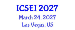 International Conference on Social Entrepreneurship and Innovation (ICSEI) March 24, 2027 - Las Vegas, United States International Conference on Social Entrepreneurship and Innovation (ICSEI) March 24, 2027 - Las Vegas, United States