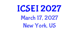 International Conference on Social Entrepreneurship and Innovation (ICSEI) March 17, 2027 - New York, United States International Conference on Social Entrepreneurship and Innovation (ICSEI) March 17, 2027 - New York, United States