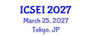 International Conference on Social Entrepreneurship and Innovation (ICSEI) March 25, 2027 - Tokyo, Japan International Conference on Social Entrepreneurship and Innovation (ICSEI) March 25, 2027 - Tokyo, Japan