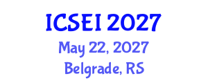 International Conference on Social Entrepreneurship and Innovation (ICSEI) May 22, 2027 - Belgrade, Serbia International Conference on Social Entrepreneurship and Innovation (ICSEI) May 22, 2027 - Belgrade, Serbia
