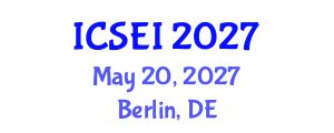 International Conference on Social Entrepreneurship and Innovation (ICSEI) May 20, 2027 - Berlin, Germany International Conference on Social Entrepreneurship and Innovation (ICSEI) May 20, 2027 - Berlin, Germany