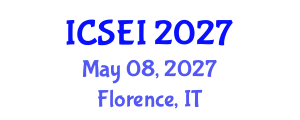 International Conference on Social Entrepreneurship and Innovation (ICSEI) May 08, 2027 - Florence, Italy International Conference on Social Entrepreneurship and Innovation (ICSEI) May 08, 2027 - Florence, Italy