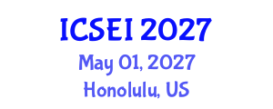 International Conference on Social Entrepreneurship and Innovation (ICSEI) May 01, 2027 - Honolulu, United States International Conference on Social Entrepreneurship and Innovation (ICSEI) May 01, 2027 - Honolulu, United States