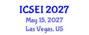 International Conference on Social Entrepreneurship and Innovation (ICSEI) May 15, 2027 - Las Vegas, United States International Conference on Social Entrepreneurship and Innovation (ICSEI) May 15, 2027 - Las Vegas, United States