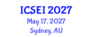 International Conference on Social Entrepreneurship and Innovation (ICSEI) May 17, 2027 - Sydney, Australia International Conference on Social Entrepreneurship and Innovation (ICSEI) May 17, 2027 - Sydney, Australia