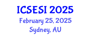 International Conference on Social Entrepreneurship and Social Innovation (ICSESI) February 25, 2025 - Sydney, Australia