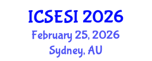International Conference on Social Entrepreneurship and Social Innovation (ICSESI) February 25, 2026 - Sydney, Australia