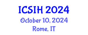 International Conference on Social Inequality and Health (ICSIH) October 10, 2024 - Rome, Italy