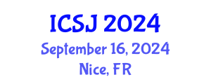 International Conference on Social Justice (ICSJ) September 16, 2024 - Nice, France