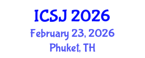 International Conference on Social Justice (ICSJ) February 23, 2026 - Phuket, Thailand International Conference on Social Justice (ICSJ) February 23, 2026 - Phuket, Thailand