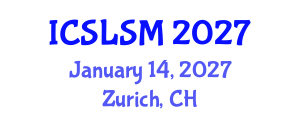 International Conference on Social Learning and Social Media (ICSLSM) January 14, 2027 - Zurich, Switzerland International Conference on Social Learning and Social Media (ICSLSM) January 14, 2027 - Zurich, Switzerland