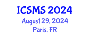 International Conference on Social Media and Society (ICSMS) August 29, 2024 - Paris, France