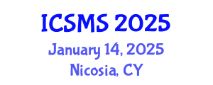 International Conference on Social Media and Society (ICSMS) January 14, 2025 - Nicosia, Cyprus