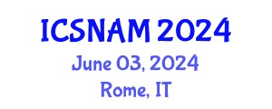 International Conference on Social Network Analysis and Mining (ICSNAM) June 03, 2024 - Rome, Italy