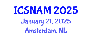 International Conference on Social Network Analysis and Mining (ICSNAM) January 21, 2025 - Amsterdam, Netherlands