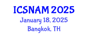 International Conference on Social Network Analysis and Mining (ICSNAM) January 18, 2025 - Bangkok, Thailand