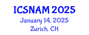 International Conference on Social Network Analysis and Mining (ICSNAM) January 14, 2025 - Zurich, Switzerland