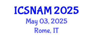 International Conference on Social Network Analysis and Mining (ICSNAM) May 03, 2025 - Rome, Italy