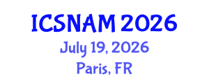 International Conference on Social Network Analysis and Mining (ICSNAM) July 19, 2026 - Paris, France