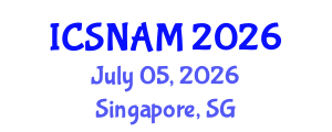 International Conference on Social Network Analysis and Mining (ICSNAM) July 05, 2026 - Singapore, Singapore