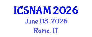 International Conference on Social Network Analysis and Mining (ICSNAM) June 03, 2026 - Rome, Italy