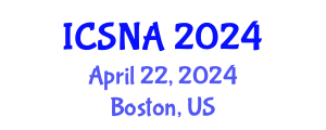 International Conference on Social Network Analysis (ICSNA) April 22, 2024 - Boston, United States