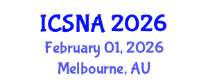 International Conference on Social Network Analysis (ICSNA) February 01, 2026 - Melbourne, Australia
