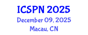 International Conference on Social Psychology and Neuroscience (ICSPN) December 09, 2025 - Macau, China