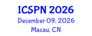 International Conference on Social Psychology and Neuroscience (ICSPN) December 09, 2026 - Macau, China International Conference on Social Psychology and Neuroscience (ICSPN) December 09, 2026 - Macau, China