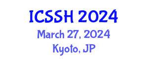 International Conference on Social Science and Humanity (ICSSH) March 27, 2024 - Kyoto, Japan International Conference on Social Science and Humanity (ICSSH) March 27, 2024 - Kyoto, Japan