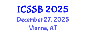 International Conference on Social Sciences and Business (ICSSB) December 27, 2025 - Vienna, Austria