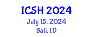 International Conference on Social Sciences and Humanities (ICSH) July 15, 2024 - Bali, Indonesia