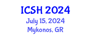 International Conference on Social Sciences and Humanities (ICSH) July 15, 2024 - Mykonos, Greece