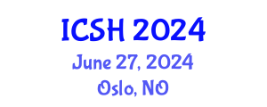 International Conference on Social Sciences and Humanities (ICSH) June 27, 2024 - Oslo, Norway