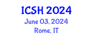 International Conference on Social Sciences and Humanities (ICSH) June 03, 2024 - Rome, Italy