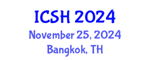 International Conference on Social Sciences and Humanities (ICSH) November 25, 2024 - Bangkok, Thailand