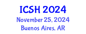 International Conference on Social Sciences and Humanities (ICSH) November 25, 2024 - Buenos Aires, Argentina
